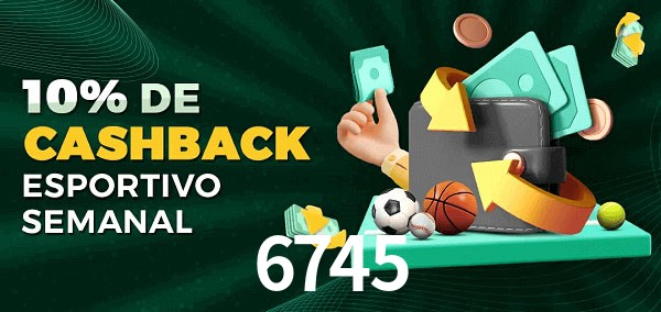 10% de bônus de cashback na 6745